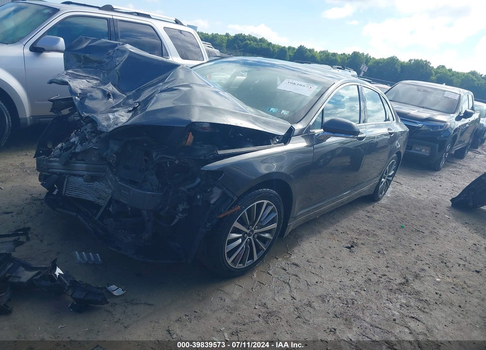 2018 LINCOLN MKZ PREMIERE VIN: 3LN6L5A95JR627303