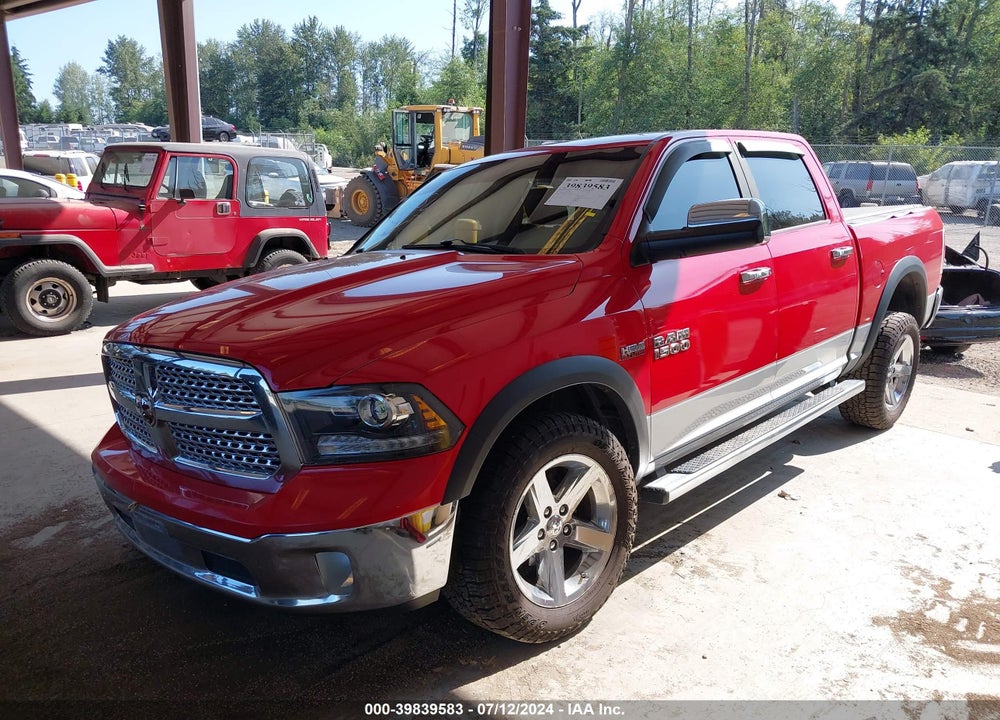 2013 RAM 1500 LAIE VIN: 1C6RR7NT4DS592187