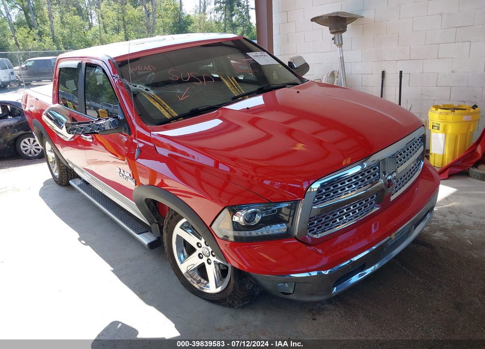 2013 RAM 1500 LAIE VIN: 1C6RR7NT4DS592187