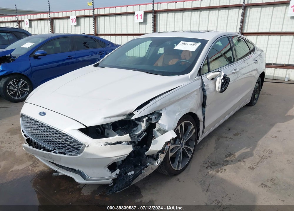 2020 FORD FUSION TITANIUM VIN: 3FA6P0K99LR103834