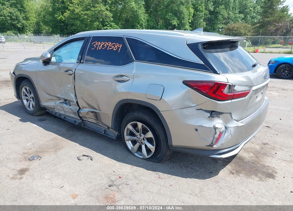 2018 LEXUS RX 350L PREMIUM VIN: JTJDZKCA0J2001319
