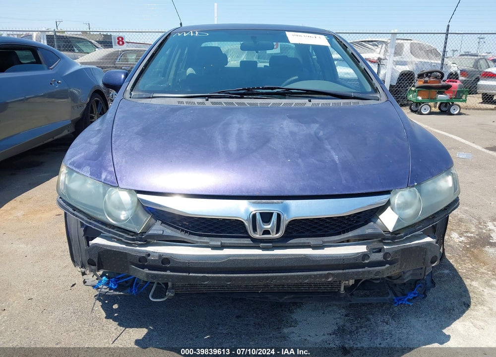 2010 HONDA CIVIC LX VIN: 2HGFA1F5XAH539627