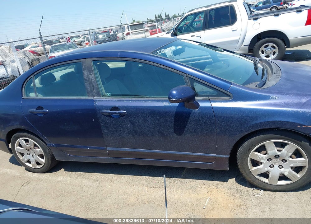 2010 HONDA CIVIC LX VIN: 2HGFA1F5XAH539627