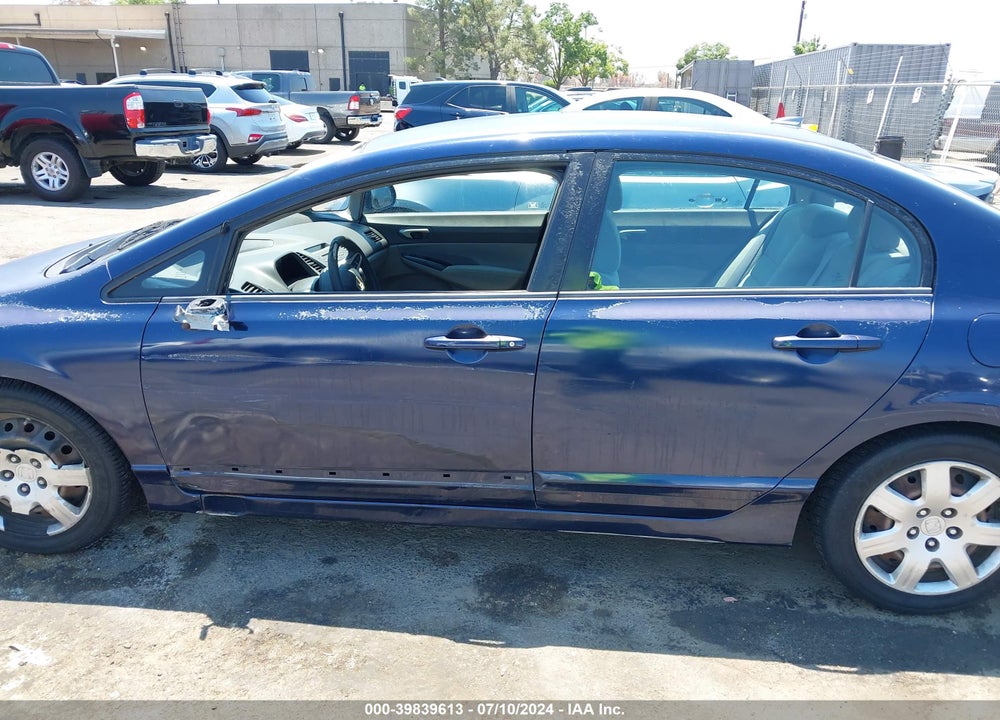 2010 HONDA CIVIC LX VIN: 2HGFA1F5XAH539627