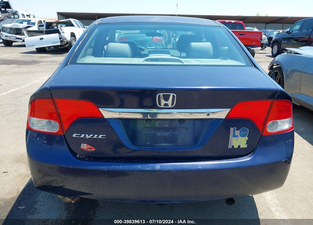 2010 HONDA CIVIC LX VIN: 2HGFA1F5XAH539627