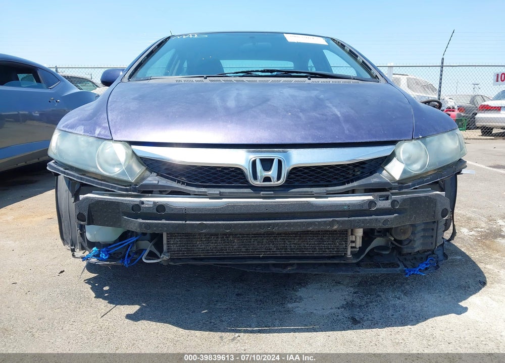 2010 HONDA CIVIC LX VIN: 2HGFA1F5XAH539627