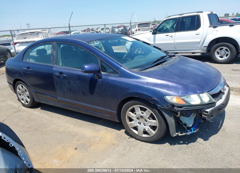 2010 HONDA CIVIC LX VIN: 2HGFA1F5XAH539627