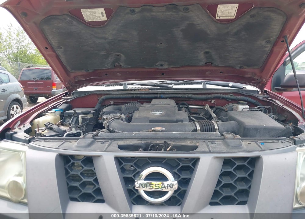 2005 NISSAN XTERRA S VIN: 5N1AN08W65C603678