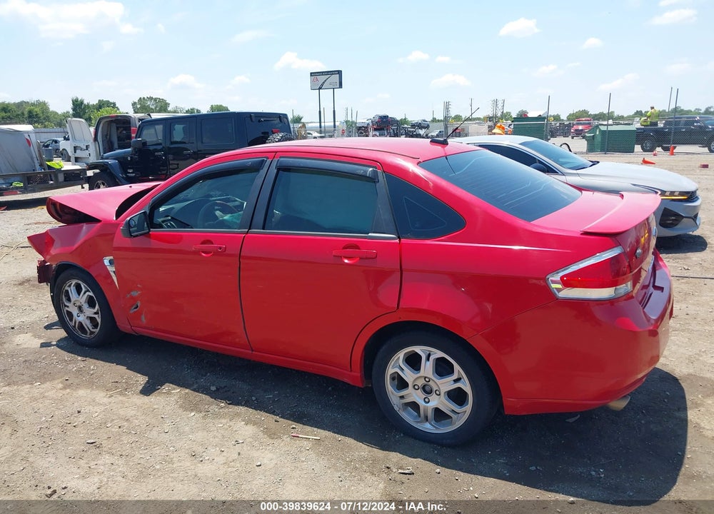 2008 FORD FOCUS SE/SES VIN: 1FAHP35N38W288373