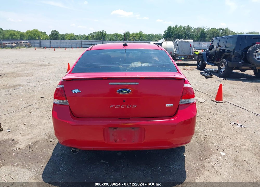 2008 FORD FOCUS SE/SES VIN: 1FAHP35N38W288373