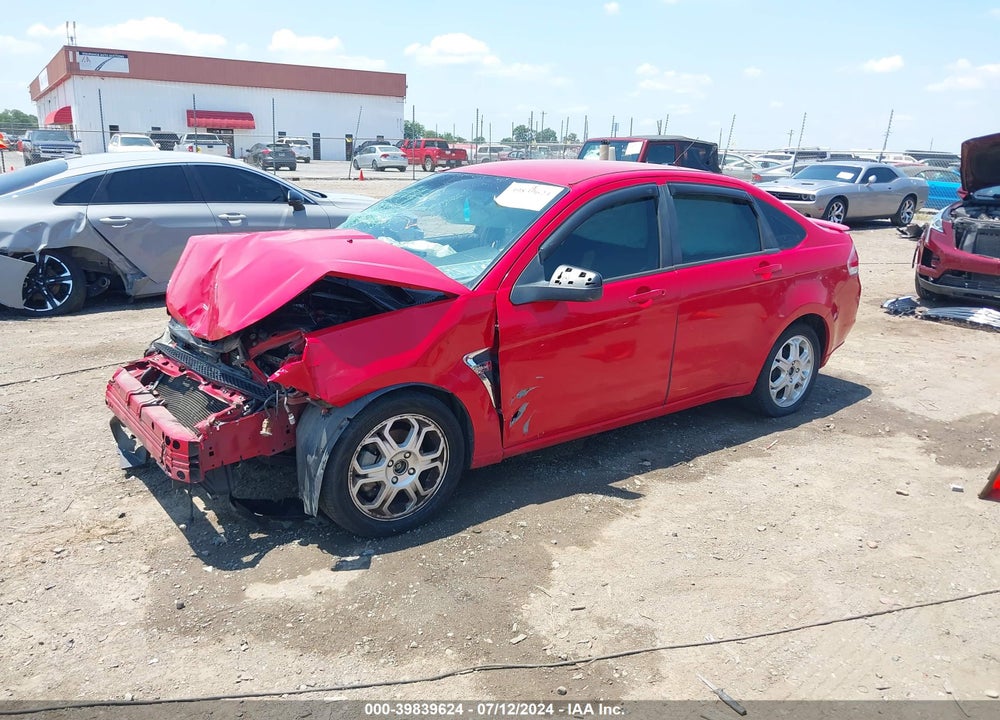 2008 FORD FOCUS SE/SES VIN: 1FAHP35N38W288373