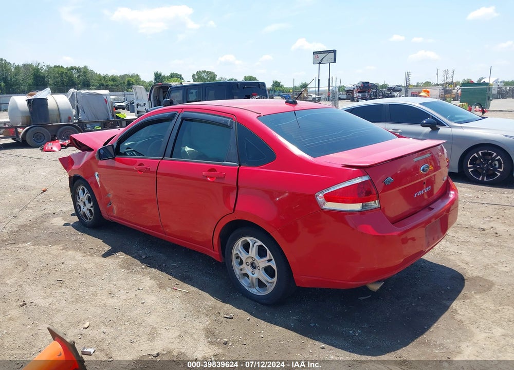2008 FORD FOCUS SE/SES VIN: 1FAHP35N38W288373