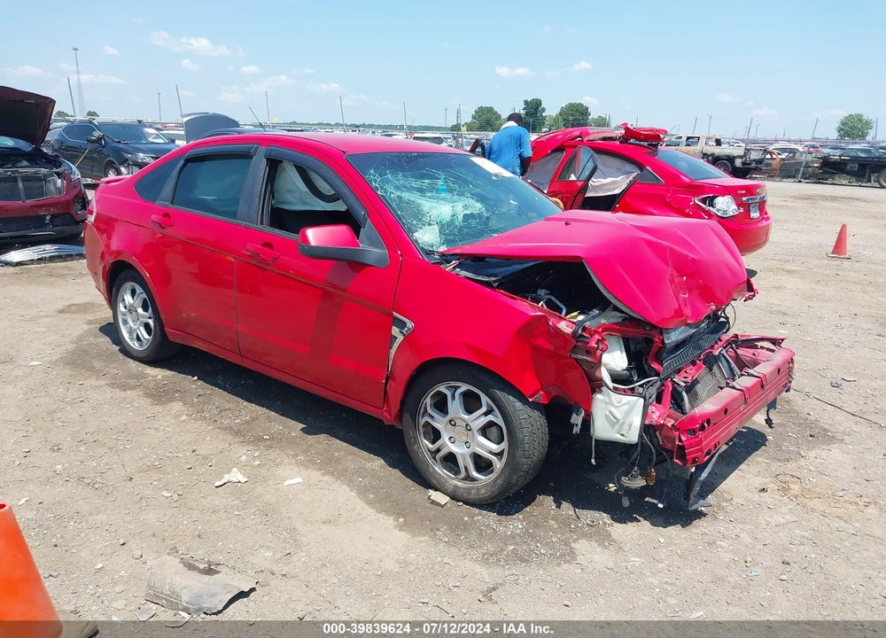 2008 FORD FOCUS SE/SES VIN: 1FAHP35N38W288373