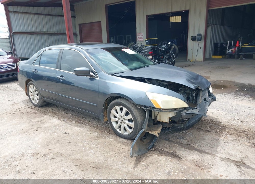 2007 HONDA ACCORD 3.0 EX VIN: 1HGCM66557A080053
