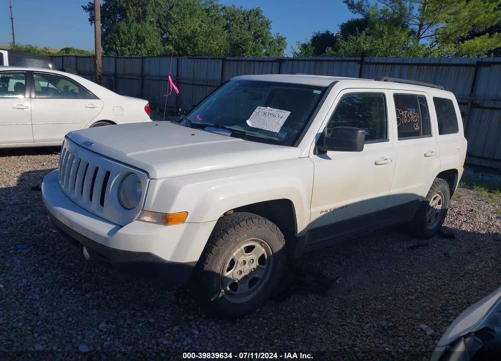 2014 JEEP PATRIOT SPORT VIN: 1C4NJRBB0ED778823