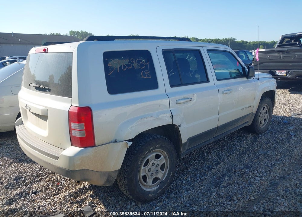 2014 JEEP PATRIOT SPORT VIN: 1C4NJRBB0ED778823