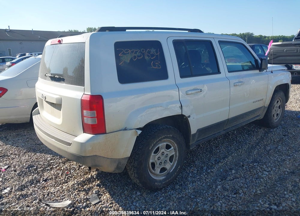 2014 JEEP PATRIOT SPORT VIN: 1C4NJRBB0ED778823