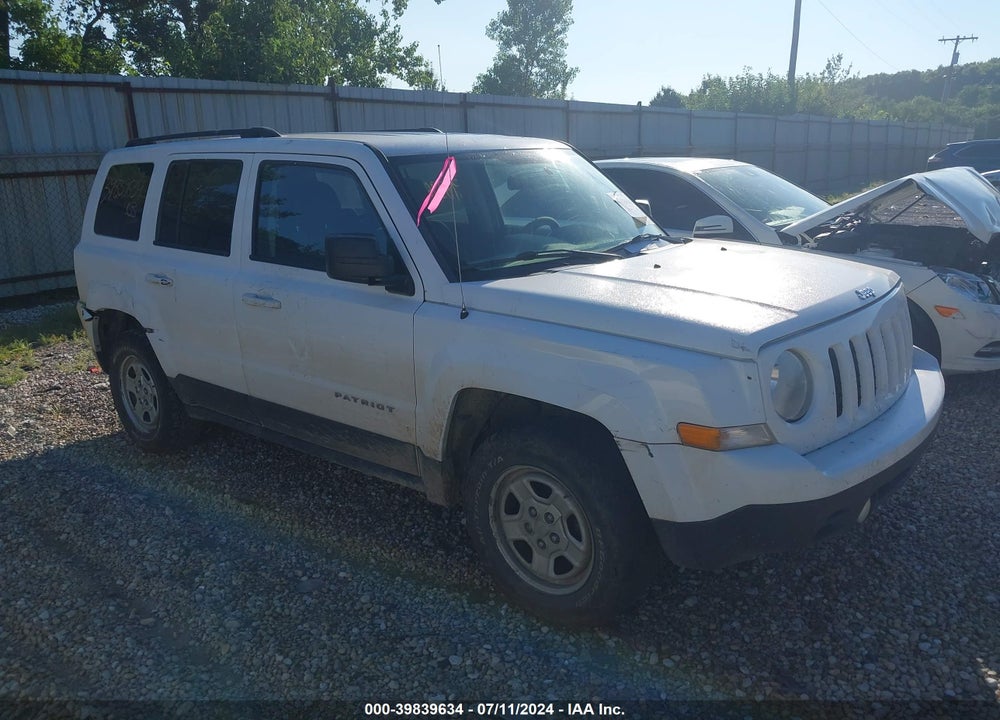 2014 JEEP PATRIOT SPORT VIN: 1C4NJRBB0ED778823