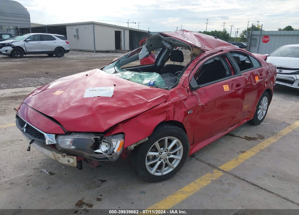 2016 MITSUBISHI LANCER ES VIN: JA32U2FU7GU012358