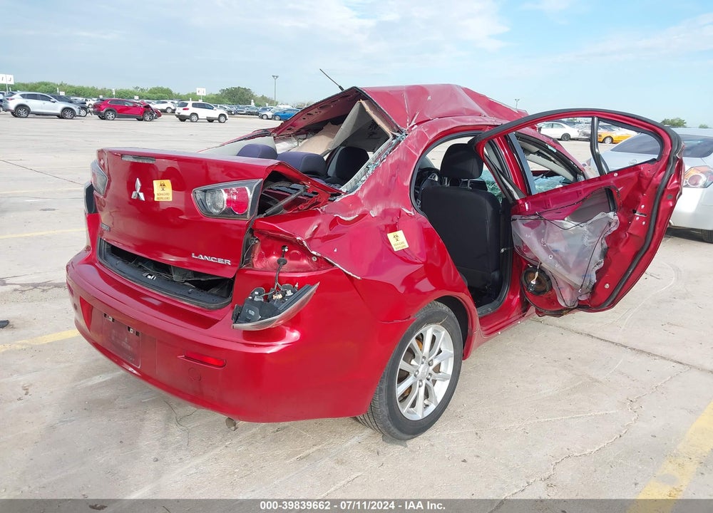2016 MITSUBISHI LANCER ES VIN: JA32U2FU7GU012358