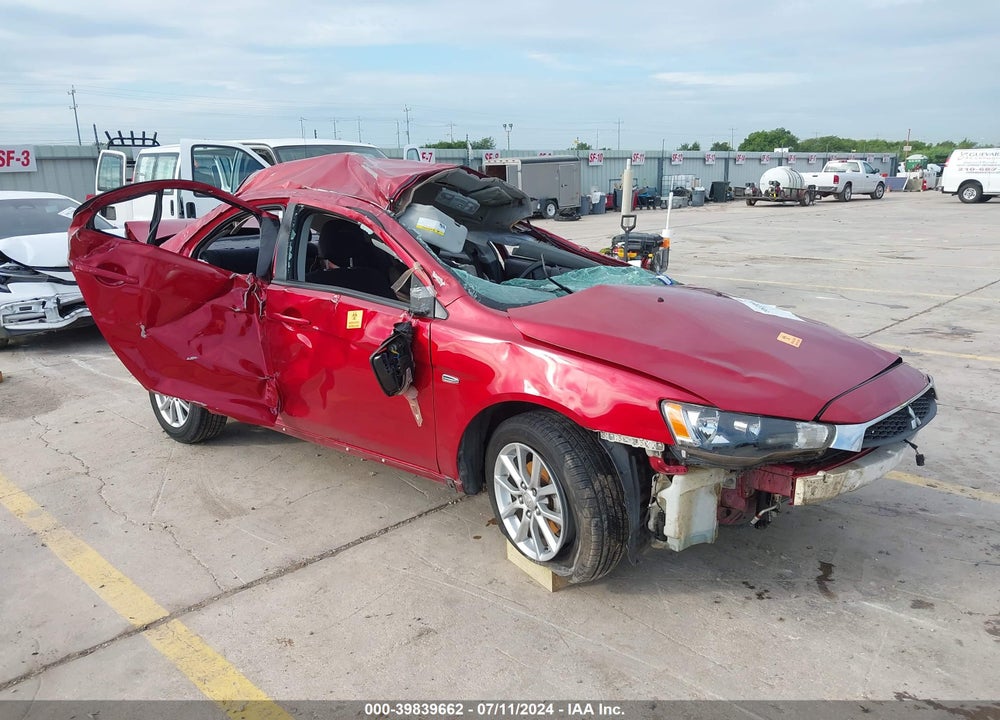 2016 MITSUBISHI LANCER ES VIN: JA32U2FU7GU012358