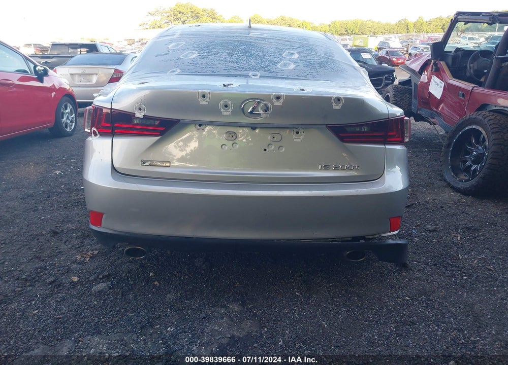 2016 LEXUS IS 200T VIN: JTHBA1D29G5011095