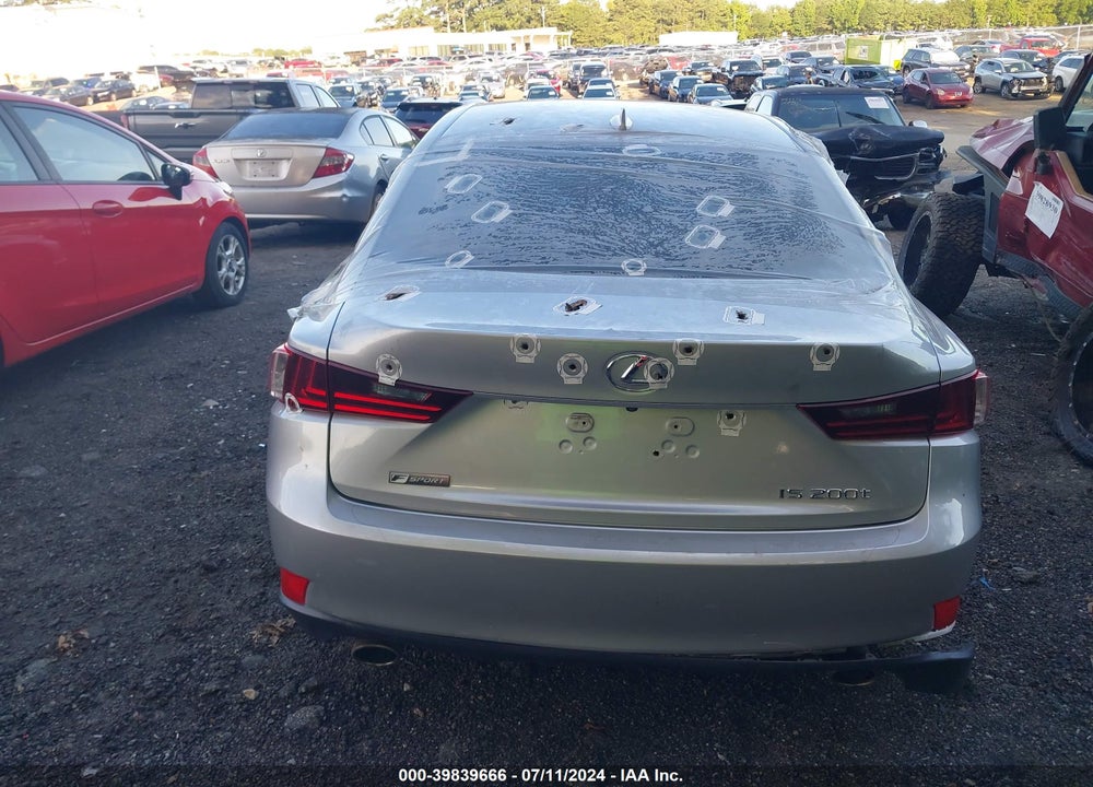 2016 LEXUS IS 200T VIN: JTHBA1D29G5011095
