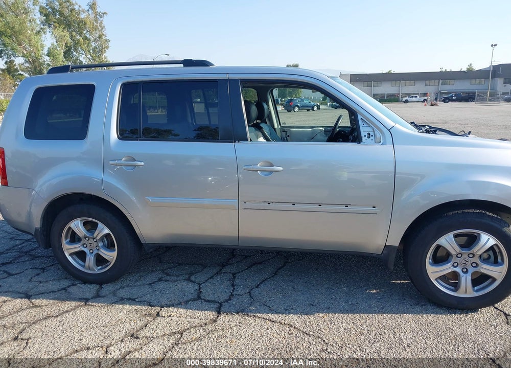 2013 HONDA PILOT EX-L VIN: 5FNYF3H62DB023587
