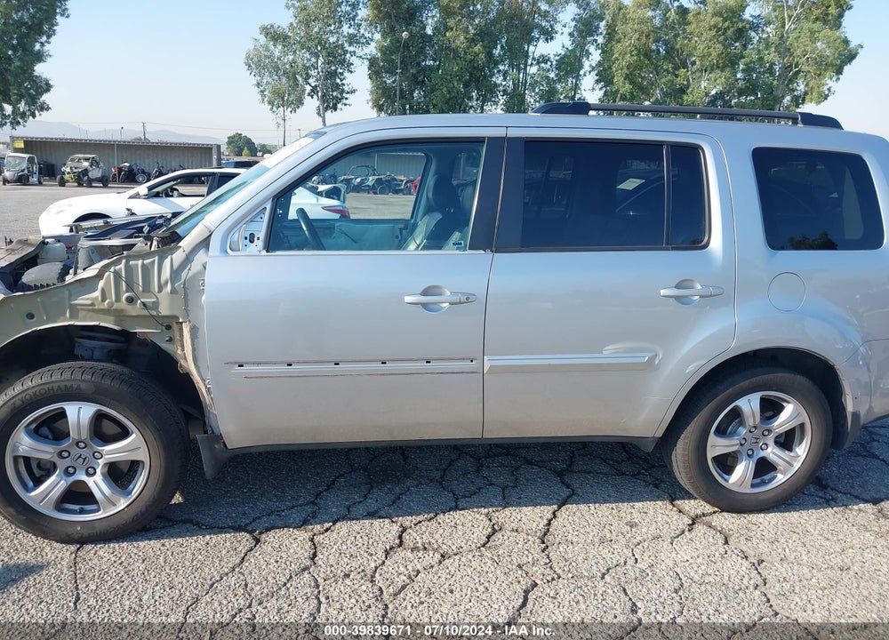 2013 HONDA PILOT EX-L VIN: 5FNYF3H62DB023587