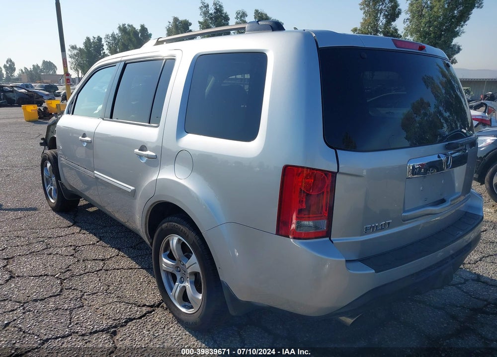 2013 HONDA PILOT EX-L VIN: 5FNYF3H62DB023587