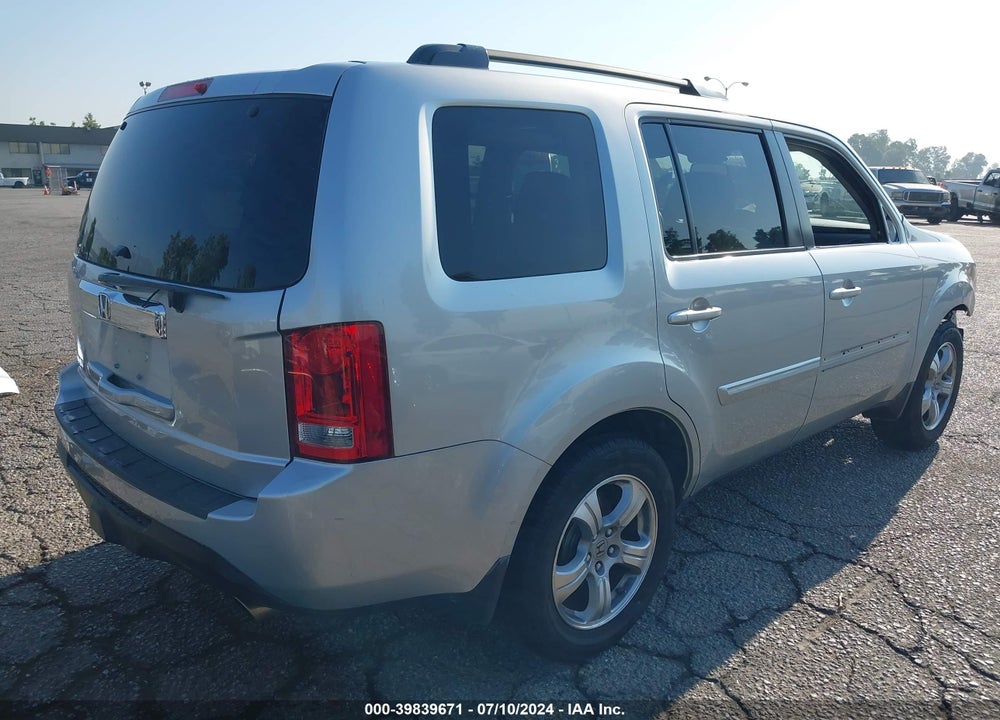 2013 HONDA PILOT EX-L VIN: 5FNYF3H62DB023587
