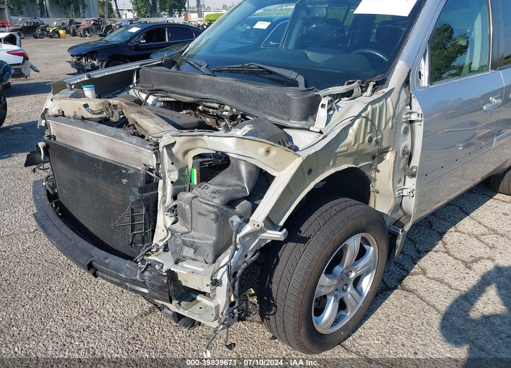 2013 HONDA PILOT EX-L VIN: 5FNYF3H62DB023587