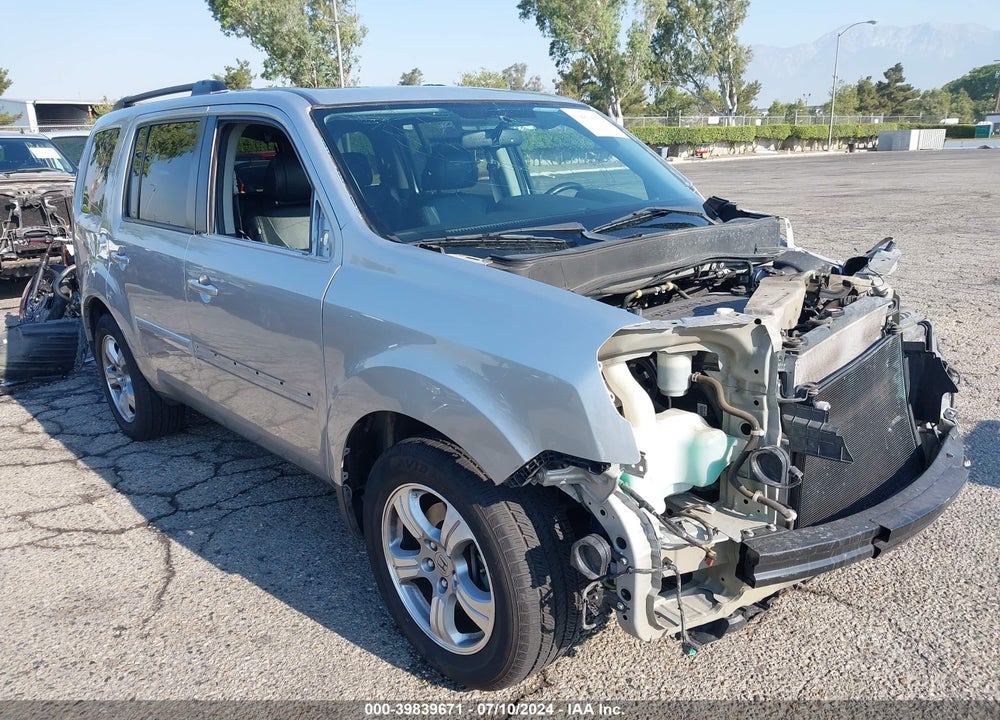 2013 HONDA PILOT EX-L VIN: 5FNYF3H62DB023587