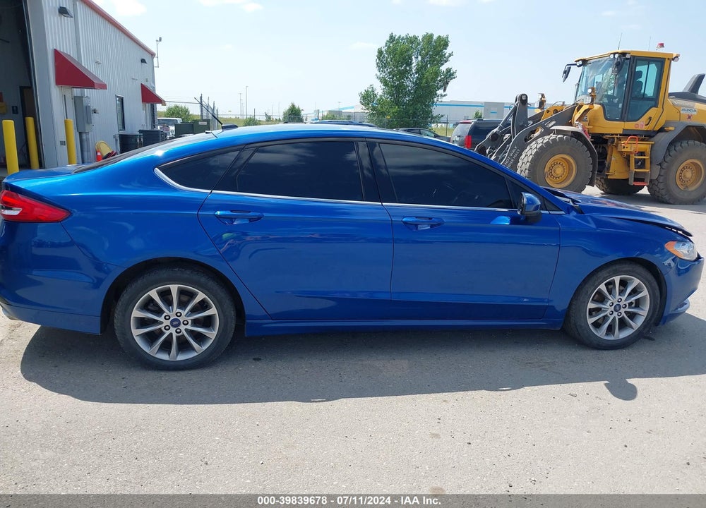2017 FORD FUSION SE VIN: 3FA6P0H78HR330607