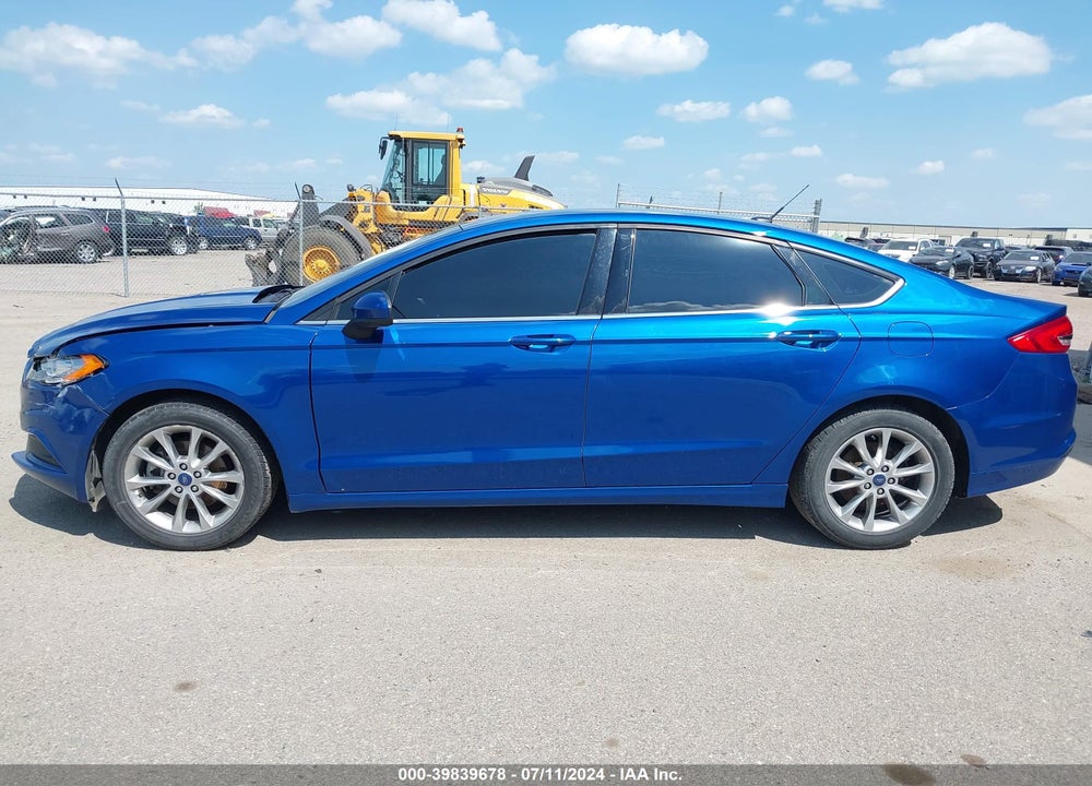 2017 FORD FUSION SE VIN: 3FA6P0H78HR330607