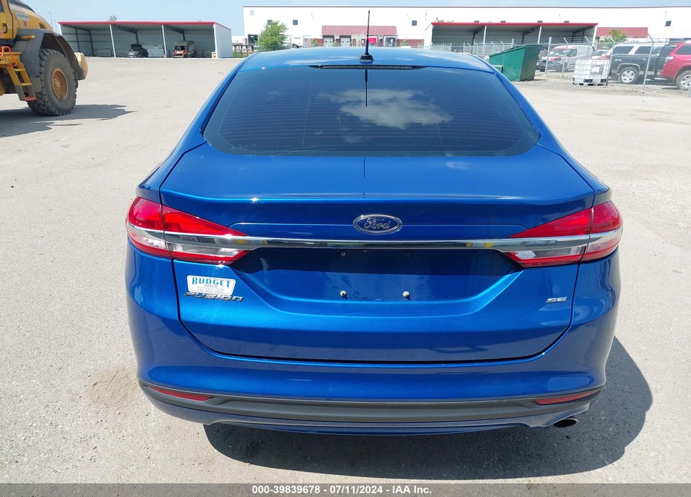2017 FORD FUSION SE VIN: 3FA6P0H78HR330607
