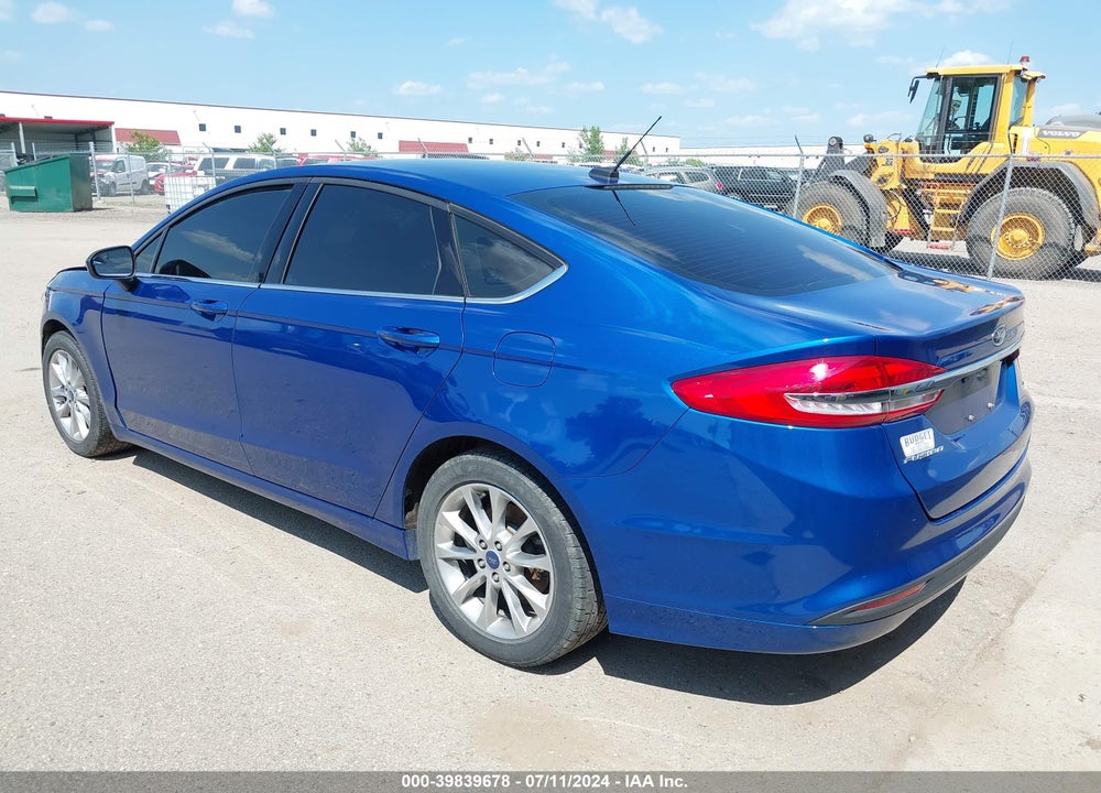 2017 FORD FUSION SE VIN: 3FA6P0H78HR330607