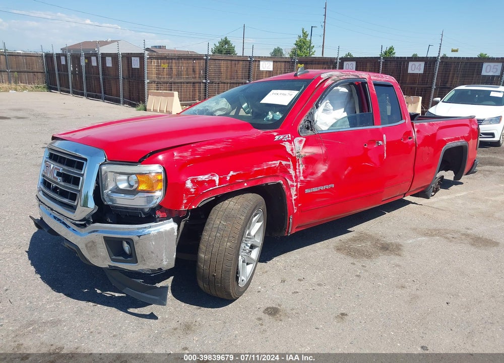 2015 GMC SIERRA 1500 SLE VIN: 1GTV2UEC1FZ150195