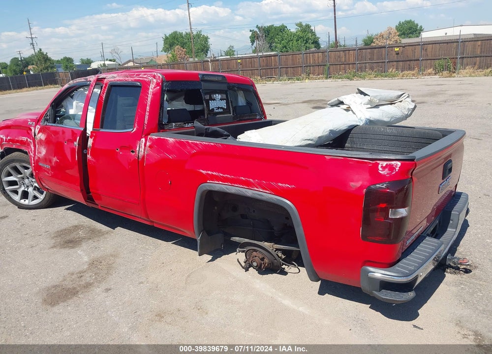 2015 GMC SIERRA 1500 SLE VIN: 1GTV2UEC1FZ150195