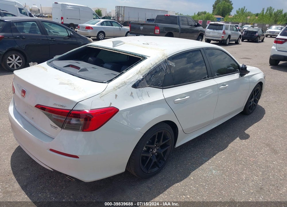 2023 HONDA CIVIC SPORT VIN: 2HGFE2F53PH552934
