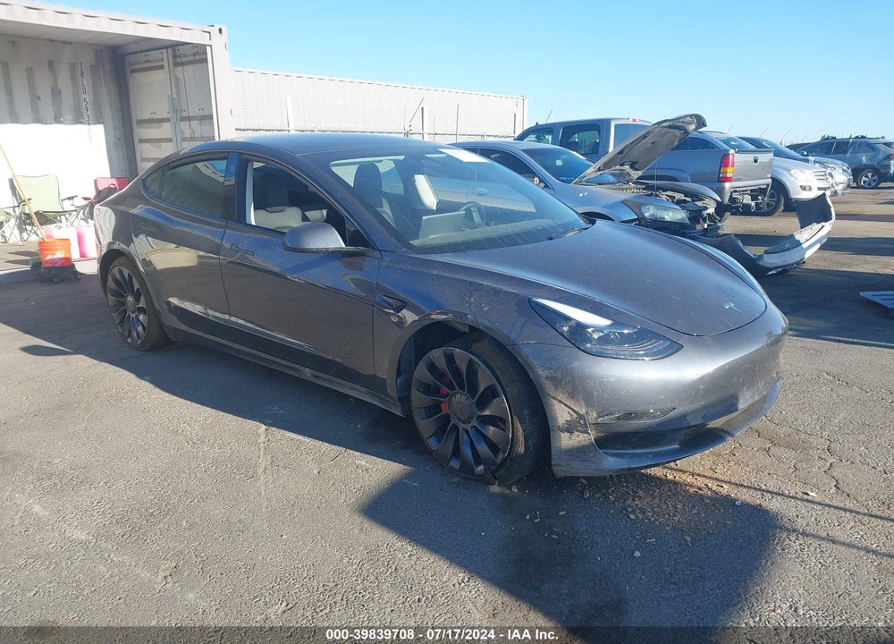 2023 TESLA MODEL 3 PERFORMANCE DUAL MOTOR ALL-WHEEL DRIVE VIN: 5YJ3E1ECXPF711000