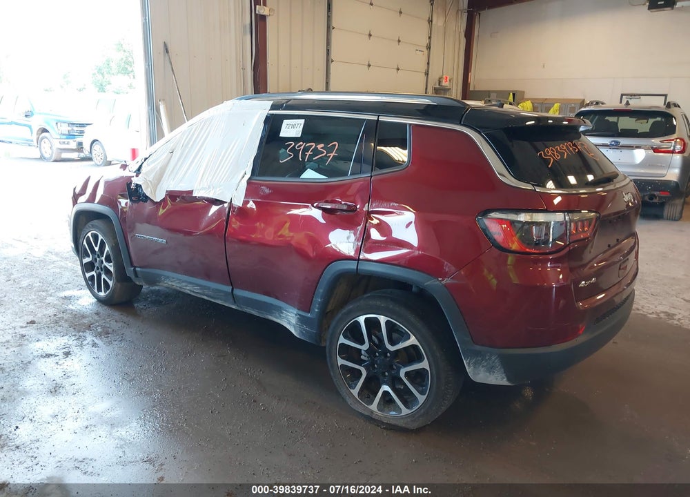 2020 JEEP COMPASS LIMITED 4X4 VIN: 3C4NJDCB1LT245887
