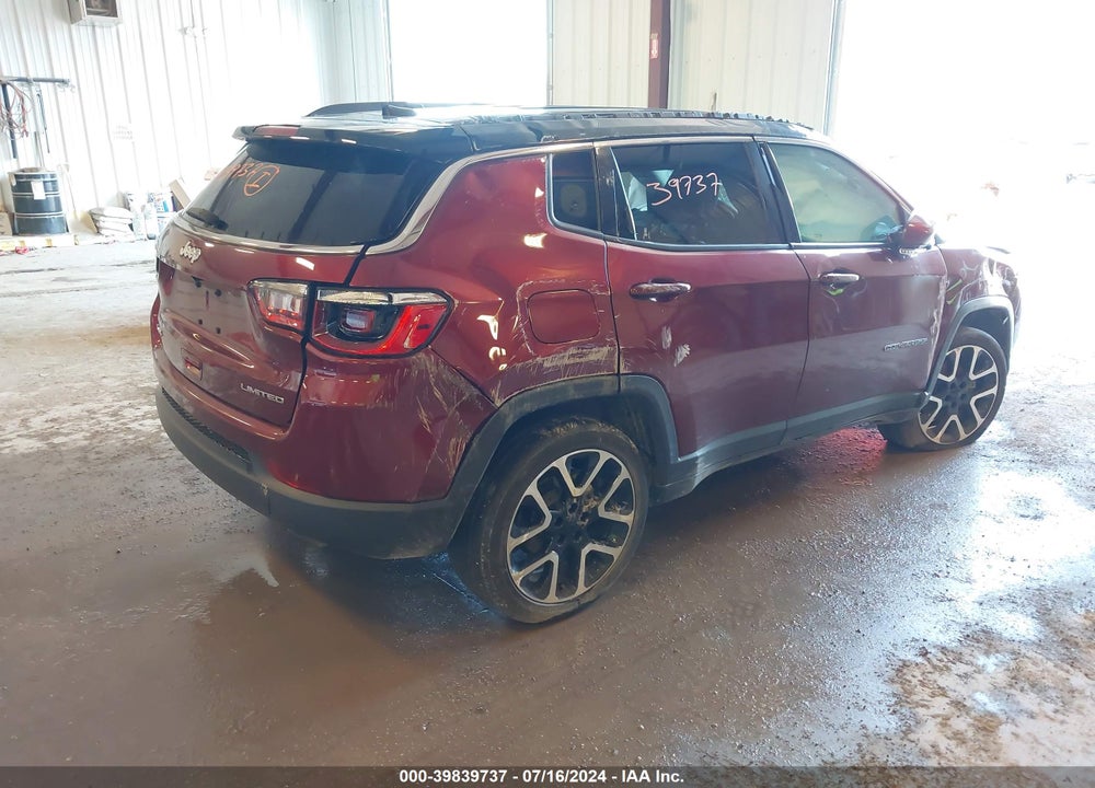 2020 JEEP COMPASS LIMITED 4X4 VIN: 3C4NJDCB1LT245887