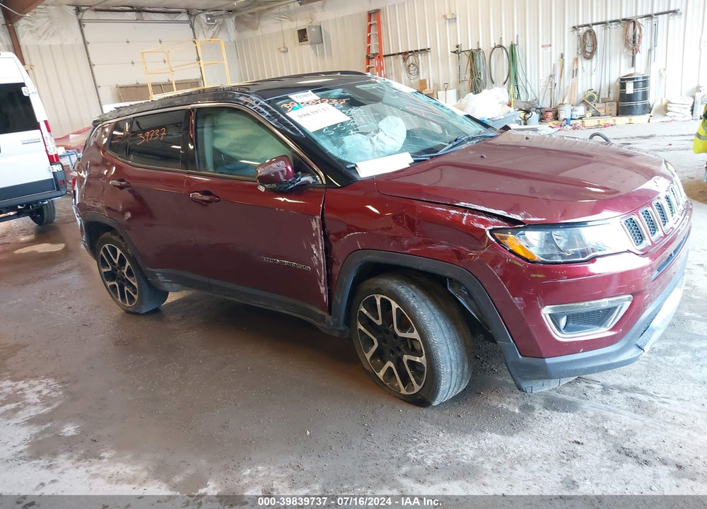 2020 JEEP COMPASS LIMITED 4X4 VIN: 3C4NJDCB1LT245887