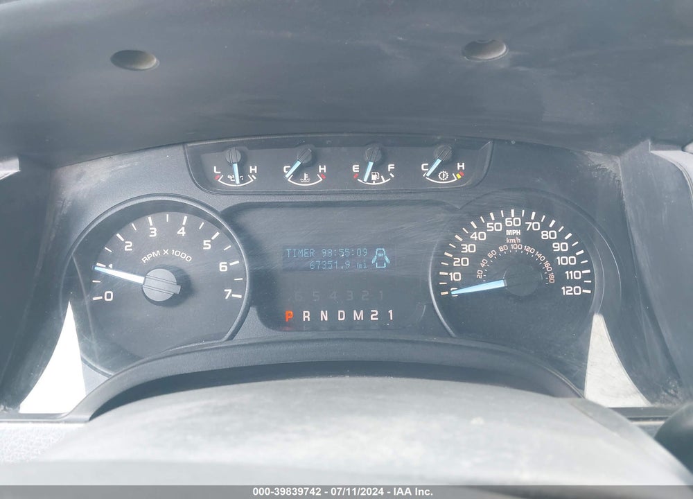 2011 FORD F-150 XL VIN: 1FTMF1CM9BKD02494