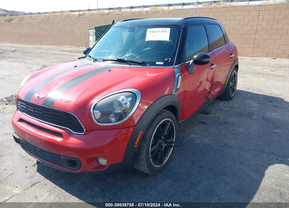 2014 MINI COUNTRYMAN COOPER S VIN: WMWZC3C52EWP51979