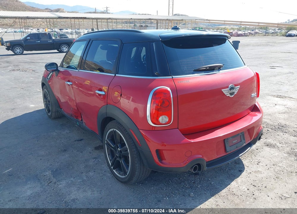 2014 MINI COUNTRYMAN COOPER S VIN: WMWZC3C52EWP51979