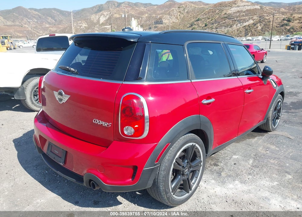 2014 MINI COUNTRYMAN COOPER S VIN: WMWZC3C52EWP51979
