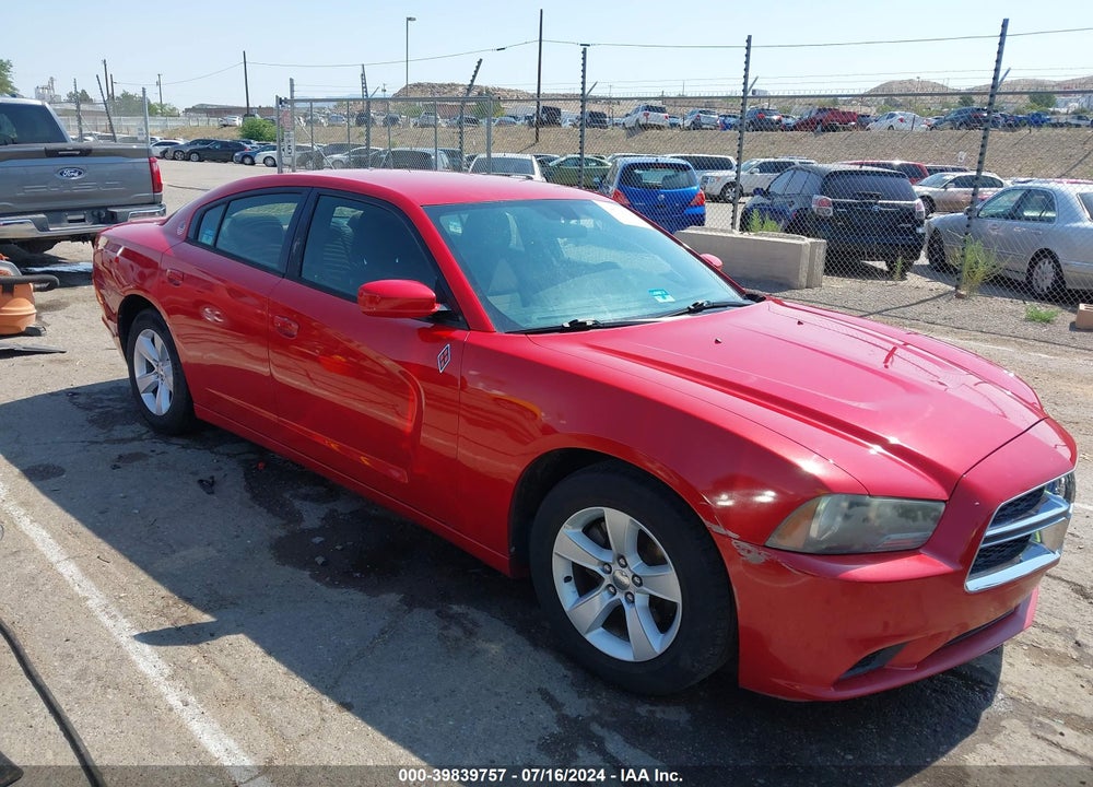 2012 DODGE CHARGER SE VIN: 2C3CDXBG6CH299874