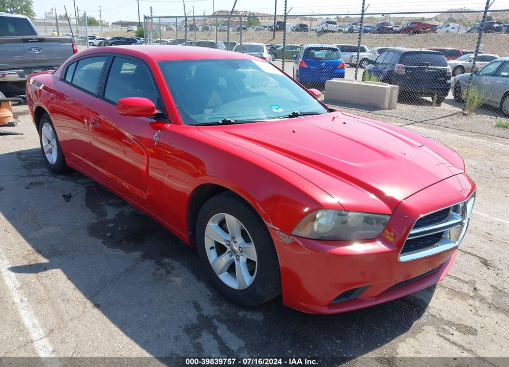 2012 DODGE CHARGER SE VIN: 2C3CDXBG6CH299874